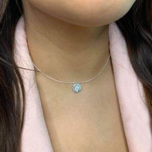 Load image into Gallery viewer, S &amp; S EMPRESS COLL SILVER AVISA NECKLACE
