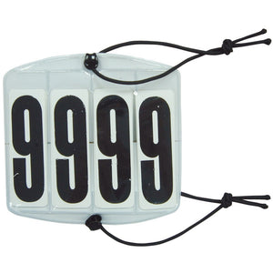 NUMBER HOLDER WITH ELASTIC - 4 NUMBER