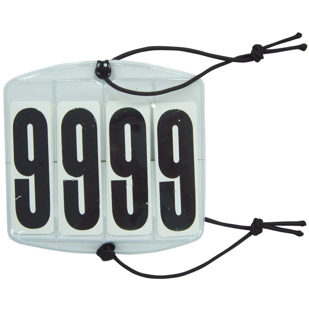 NUMBER HOLDER WITH ELASTIC - 4 NUMBER