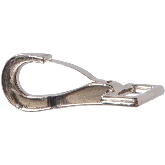 Nickle Plated Flat Rigid Eye Spring Snaphook