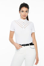 Load image into Gallery viewer, HARCOUR WOMENS OCEAN SHORT SLEEVE COMPETITION POLO
