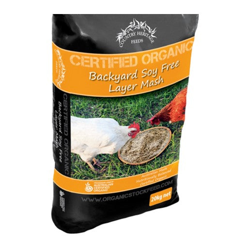 Organic Gluten & Soy Free Layer Mash