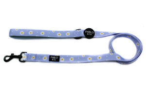 PABLO & CO BLUE DAISY DOG LEASH
