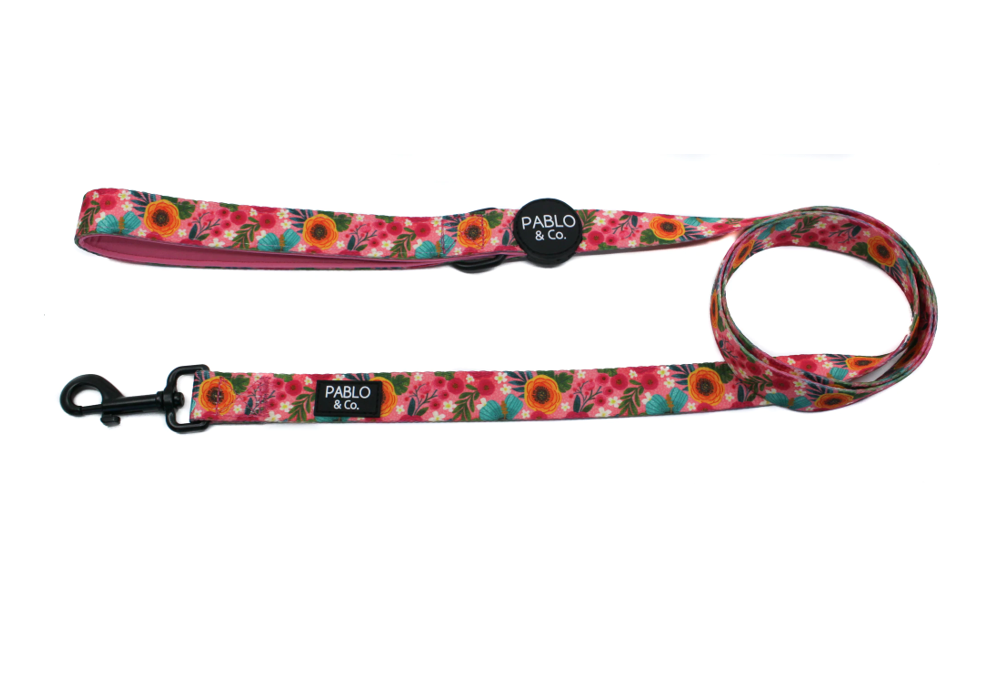 PABLO & CO FLORAL EDIT DOG LEASH