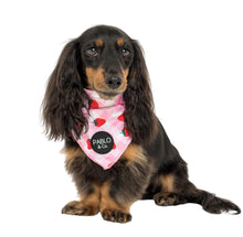 Load image into Gallery viewer, PABLO &amp; CO STRAWBERRY FIELDS BANDANA
