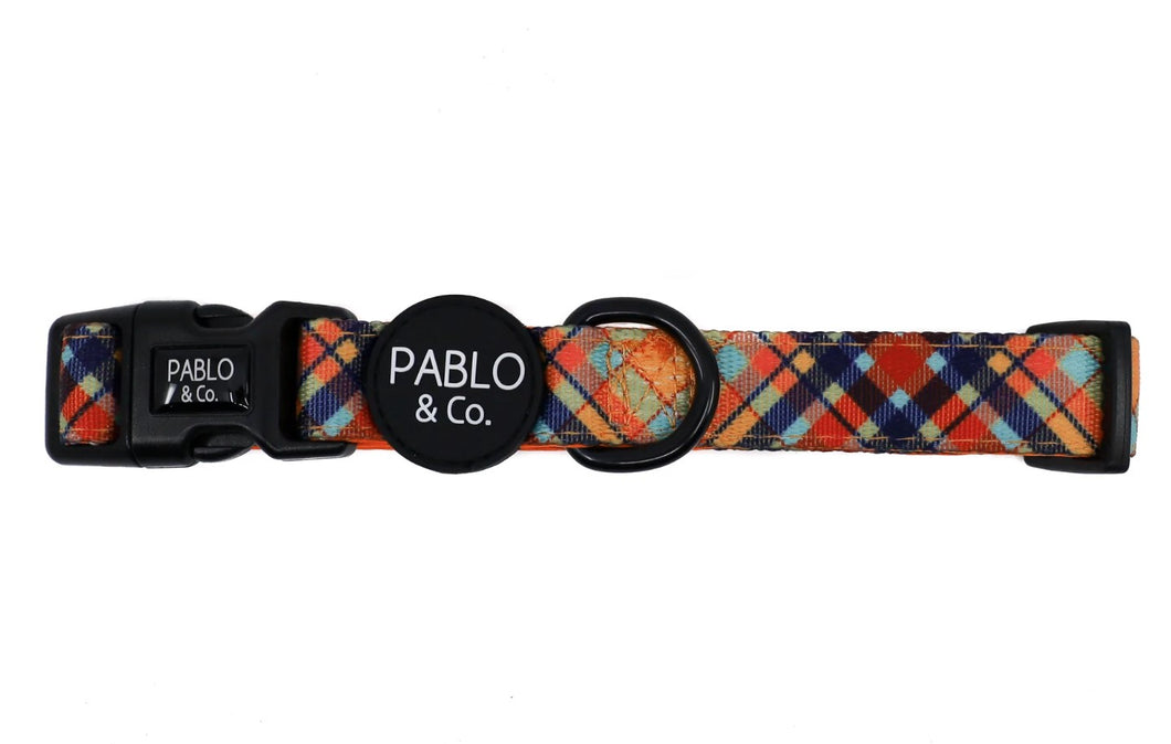 PABLO & CO TARTAN COLLAR