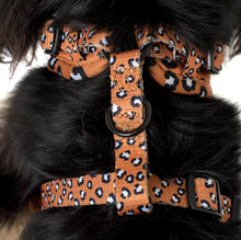 Load image into Gallery viewer, PABLO &amp; CO THAT LEOPARD PRINT ADJUSTABLE HARNESS
