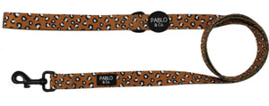PABLO & CO THAT LEOPARD PRINT DOG LEASH