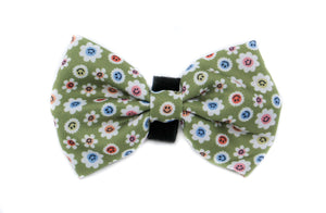 PABLO & CO SMILEY FLOWERS BOW TIE