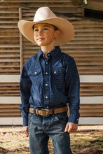 Load image into Gallery viewer, Pure Western Boys Duke Print Western Long Sleeve Shirt
