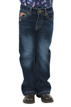 Load image into Gallery viewer, Pure Western Girls Aztec Boot Cut Jean
