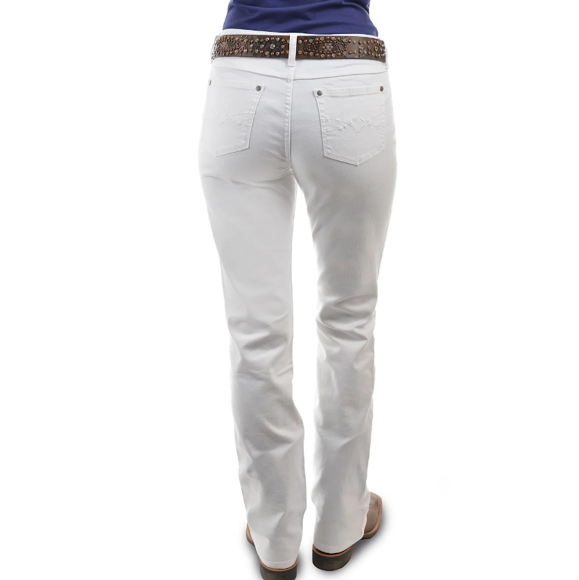 PURE WESTERN WOMENS RIDING BOOT CUT JEANS - 36 LEG