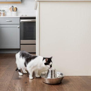 PETSAFE SEASIDE STAINLESS STEEL PET FOUNTAIN