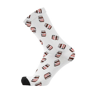 RED FOX SOCKS NUTS FOR CHOCOLATE