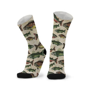 RED FOX SOCKS SOMETHING FISHY