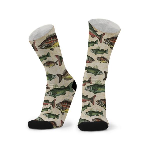 RED FOX SOCKS SOMETHING FISHY