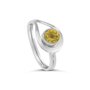 S & S CITRINE RING
