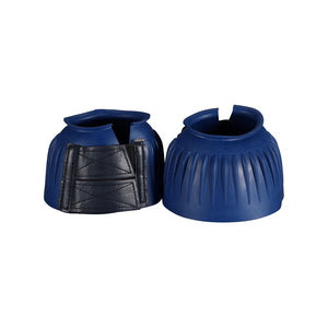 Ribbed Bell Boots With Double Velcro