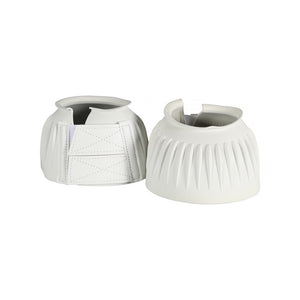 Ribbed Bell Boots With Double Velcro