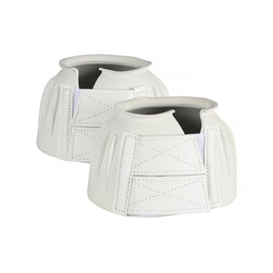 Ribbed Bell Boots With Double Velcro