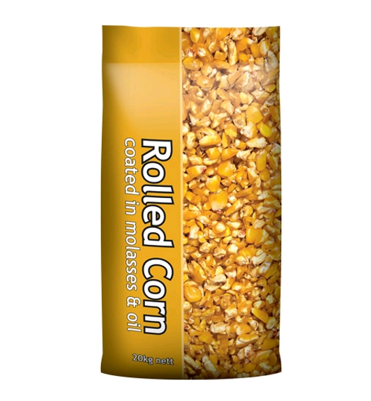 CORN ROLLED AND COATED