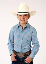 Load image into Gallery viewer, Roper Boys Amarillo Collection Long Sleeve Shirt
