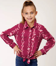 Load image into Gallery viewer, ROPER GIRLS FIVE STAR COLLECTION LONG SLEEVE SHIRT
