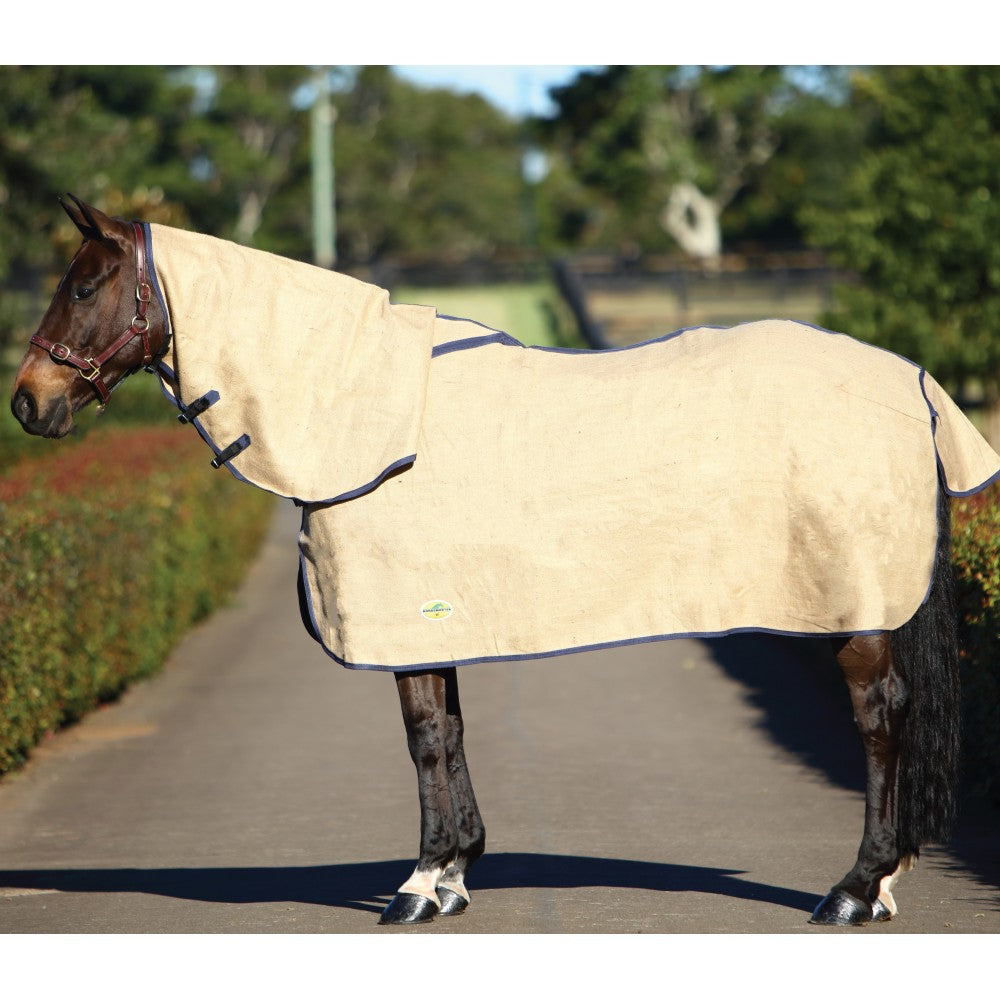 HORSEMASTER JUTE HORSE RUG COMBO