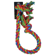 Load image into Gallery viewer, SCREAM 2-KNOT JUMBO ROPE DOG TOY
