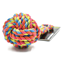 Load image into Gallery viewer, SCREAM ROPE FIST TUG DOG TOY
