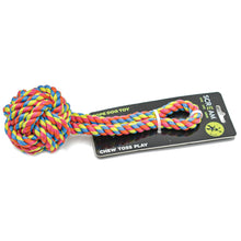 Load image into Gallery viewer, Scream Rope Fist Tug Dog Toy
