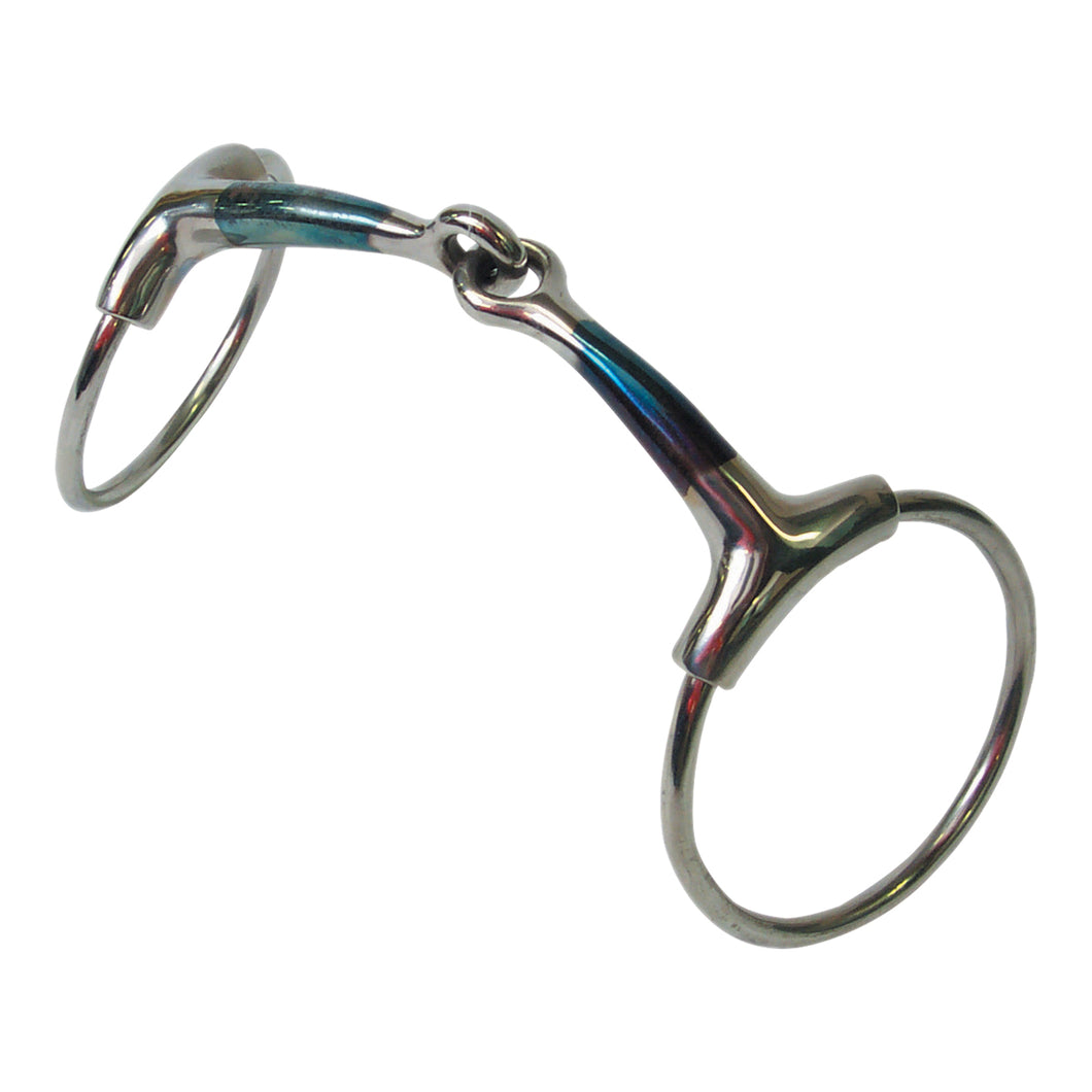 SHOWCRAFT BLUE STEEL BARREL SNAFFLE