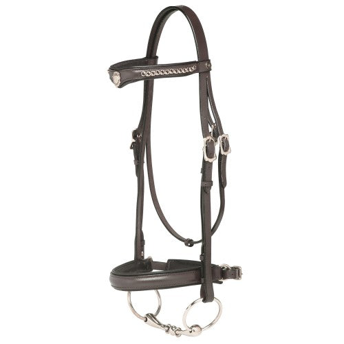 J&L V DRESSAGE BRIDLE