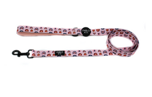 PABLO & CO PINK RAINBOWS DOG LEASH