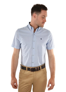 THOMAS COOK MENS ADDISON TAILORED SHORT SLEEVE SHIRT