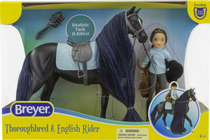BREYER FREEDOM JET & ENGLISH RIDER CHARLOTTE