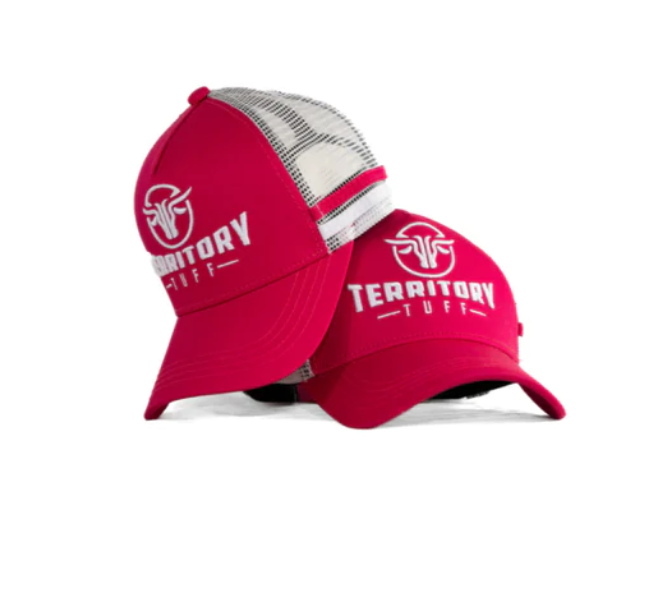 TERRITORY TUFF MJS PINK TRUCKER CAP