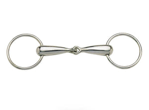 THICK HOLLOW LOOSE RING SNAFFLE - 65MM RINGS