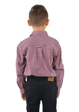 Load image into Gallery viewer, Thomas Cook Boys Hume Check 2-Pocket Long Sleeve Shirt
