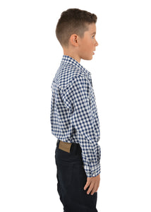 Thomas Cook Boys Sweeney Check 2-Pocket Long Sleeve Shirt