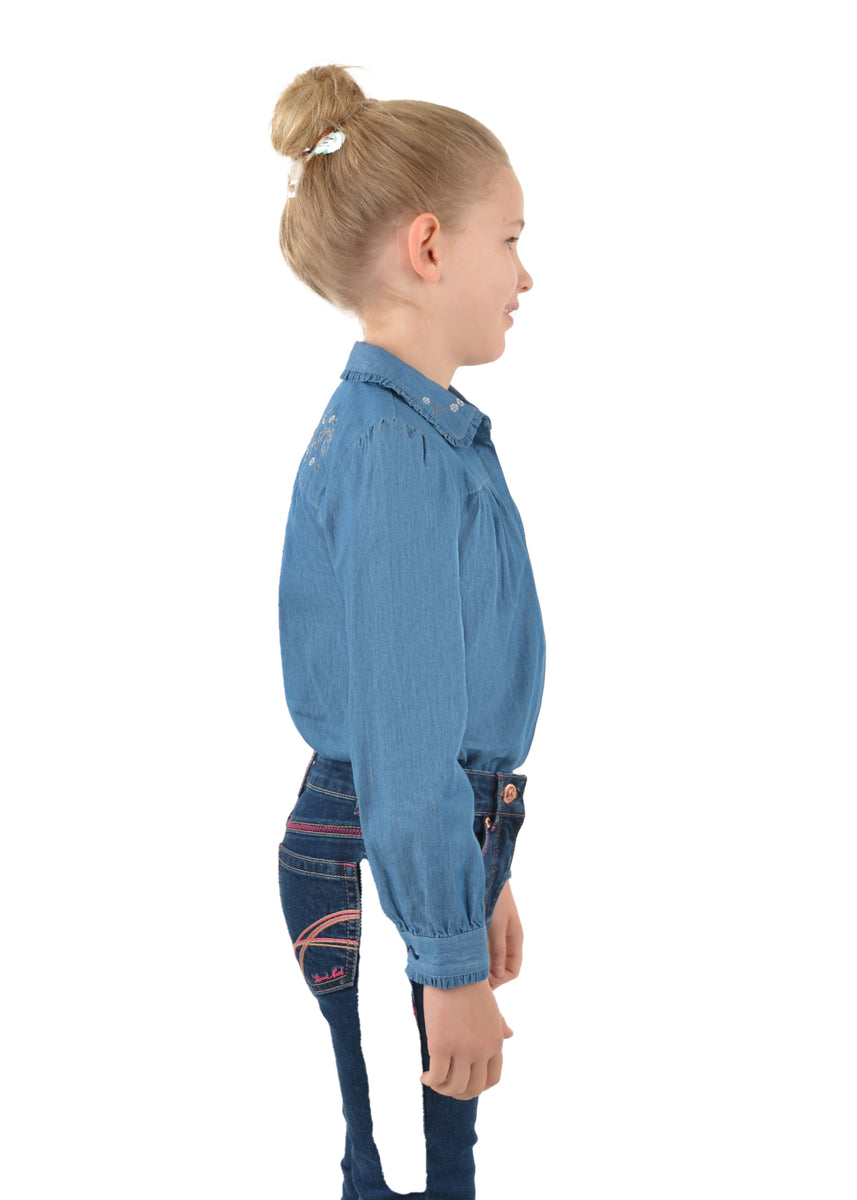 THOMAS COOK GIRLS GEORGIA DENIM SHIRT – Saddleworld NT