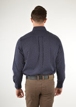 Load image into Gallery viewer, Thomas Cook Mens Mittagong Print 2-Pocket Long Sleeve Shirt
