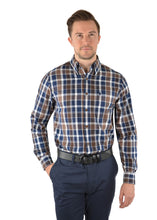 Load image into Gallery viewer, Thomas Cook Mens Roycroft Check 1-Pocket Long Sleeve Shirt
