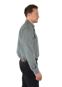 THOMAS COOK MENS THOMPSON CHECK 2-POCKET LONG SLEEVE SHIRT