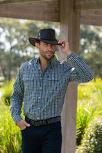 Load image into Gallery viewer, THOMAS COOK MENS THOMPSON CHECK 2-POCKET LONG SLEEVE SHIRT

