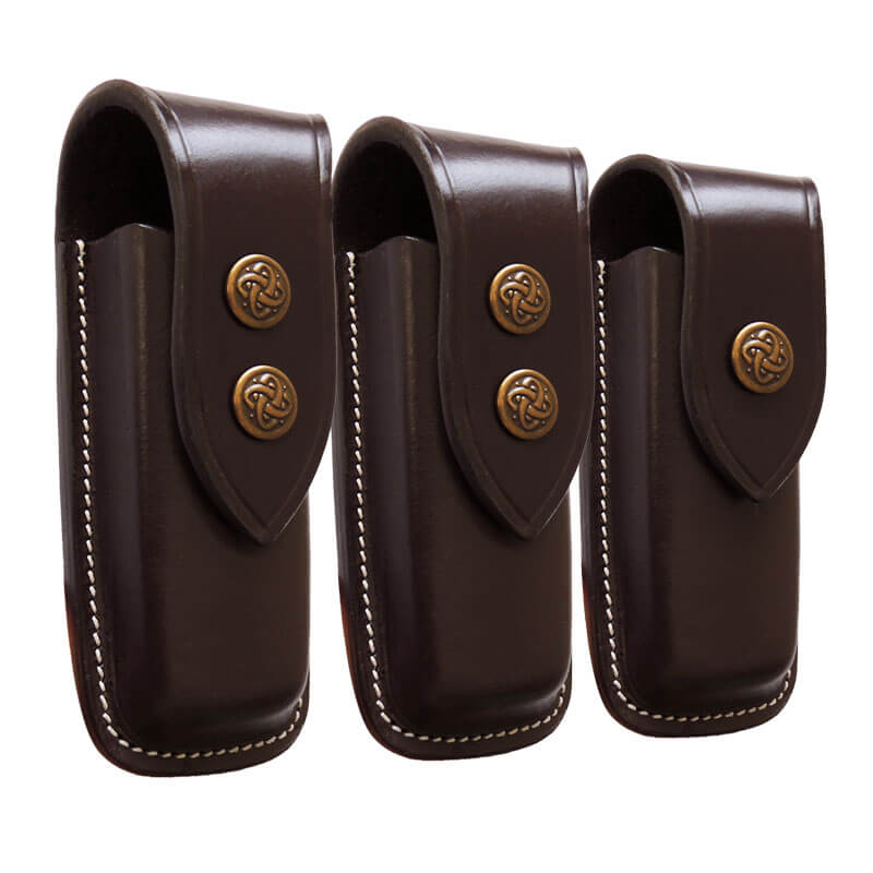 TOOWOOMBA SADDLERY VICTOR LEATHER MULTI TOOL POUCH