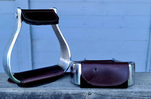 Load image into Gallery viewer, TOPRAIL ALUMINIUM OXBOW WITH NON SLIP LEATHER
