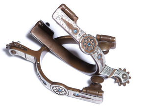 Toprail Antique Comanchero Ladies Spur