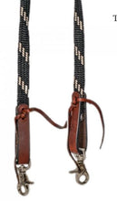 Load image into Gallery viewer, TOPRAIL BRAIDED BARREL RACE REINS
