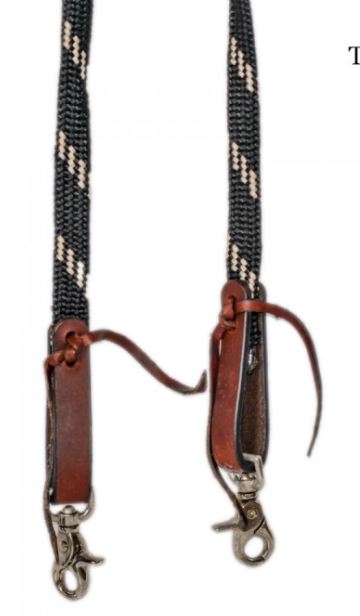 TOPRAIL BRAIDED BARREL RACE REINS